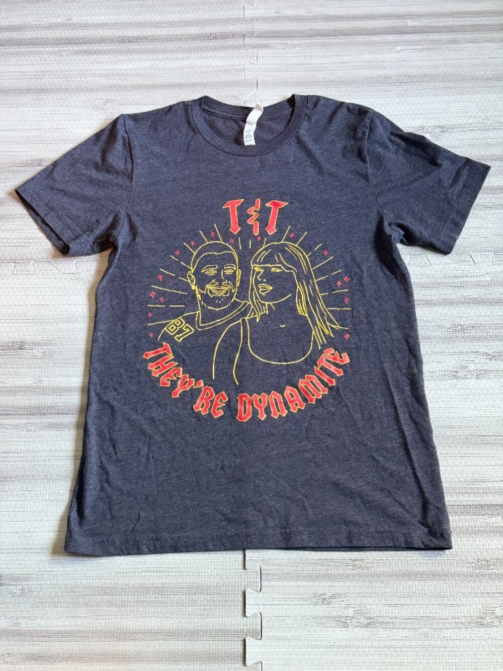 Taylor Swift & Travis Kelce T&T They're Dynamite Graphic Tee